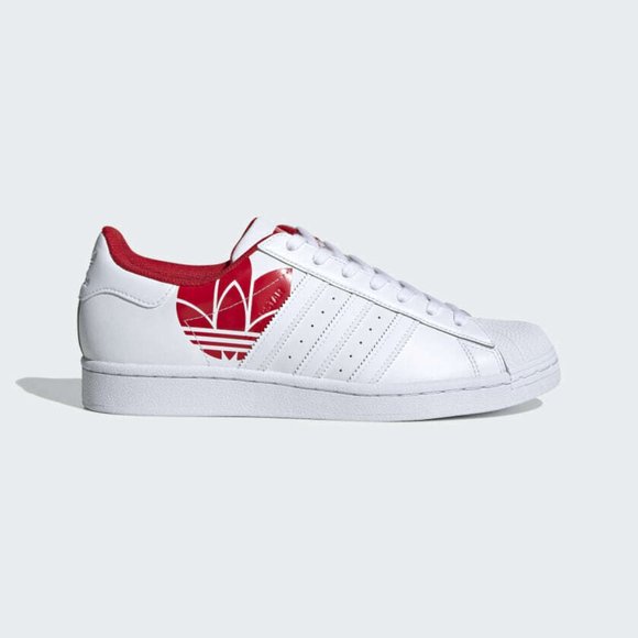 Adidas Originals Men's Big trefoil Fashion Superstar shoes Size 10 us FY2828 - Picture 2 of 5